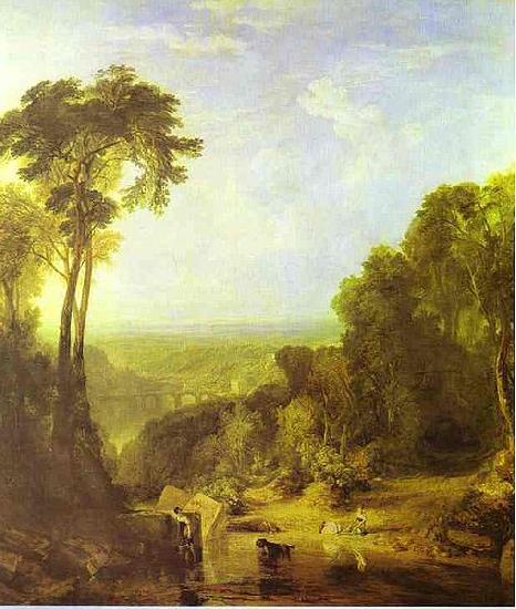 Joseph Mallord William Turner Crossing the Brook China oil painting art